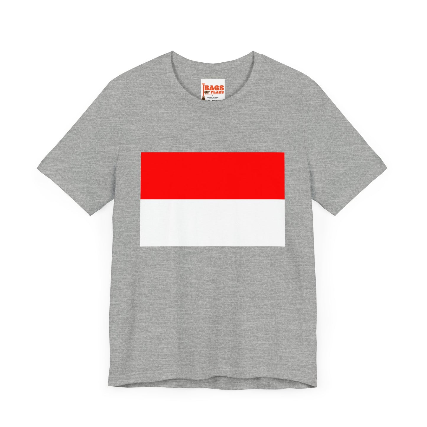 Indonesia Flag on T-shirt