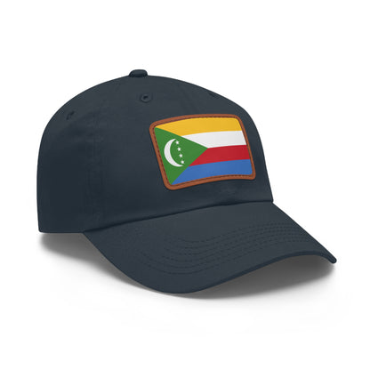 Comoros Leather Patch Hat