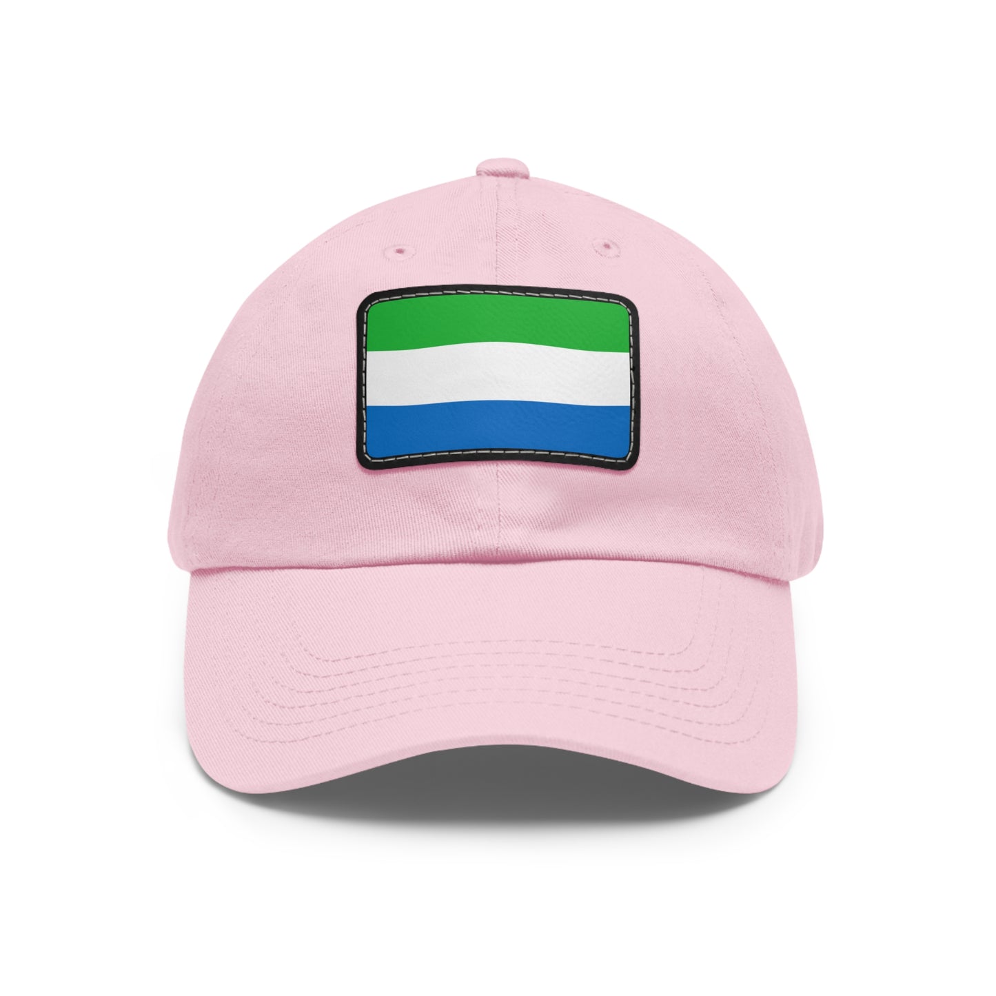 Sierra Leone Leather Patch Hat