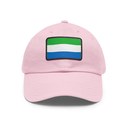 Sierra Leone Leather Patch Hat