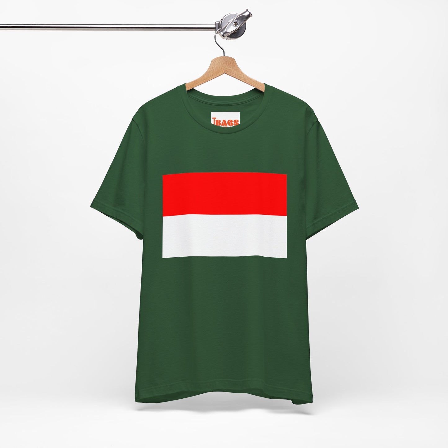 Indonesia Flag on T-shirt