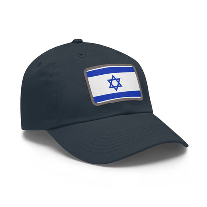 Israel Leather Patch Hat
