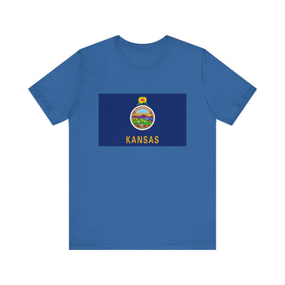 Kansas Flag T-shirts