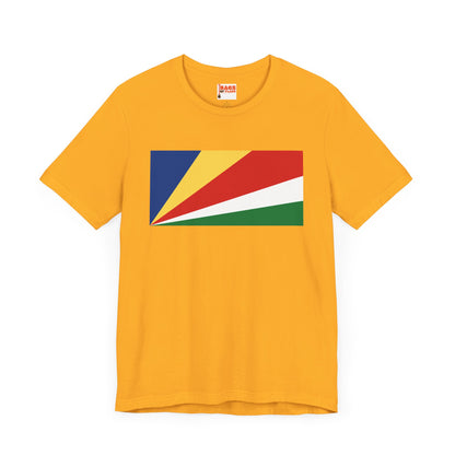 Seychelles Flag on T-shirt