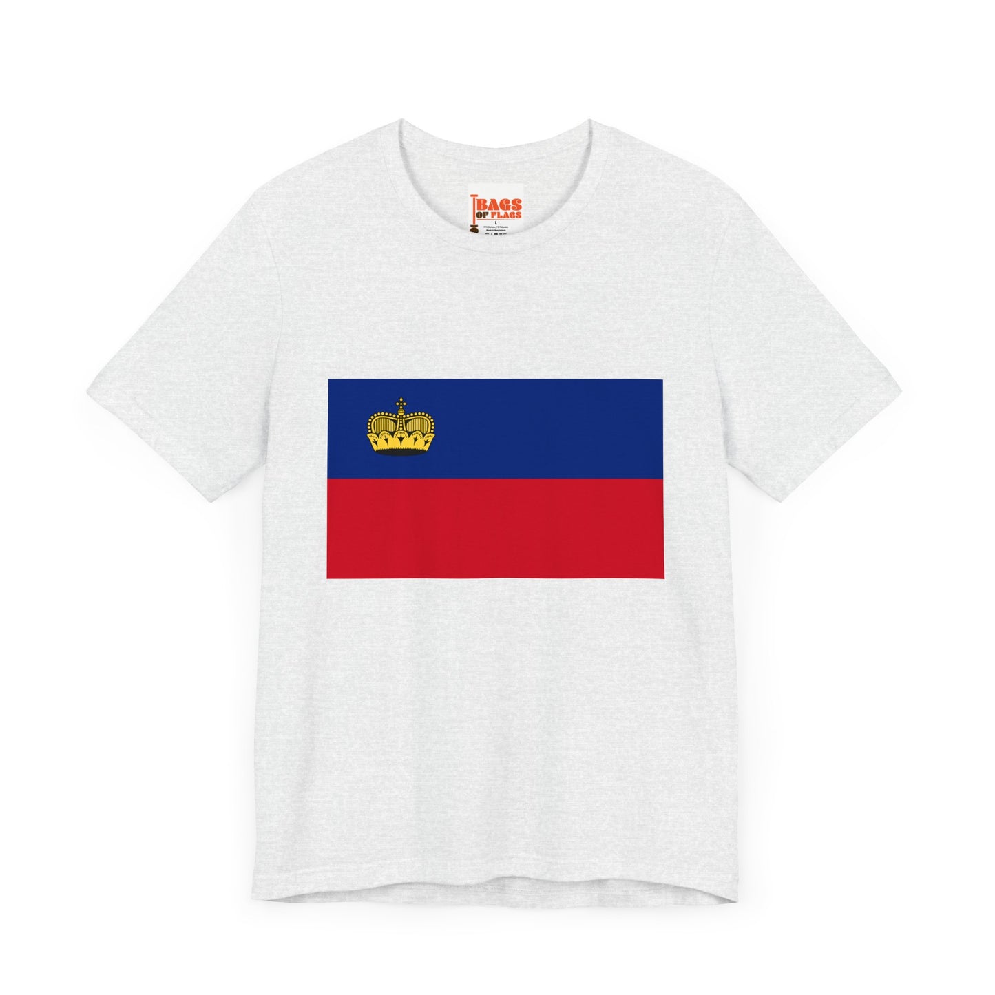 Liechtenstein Flag on T-shirt