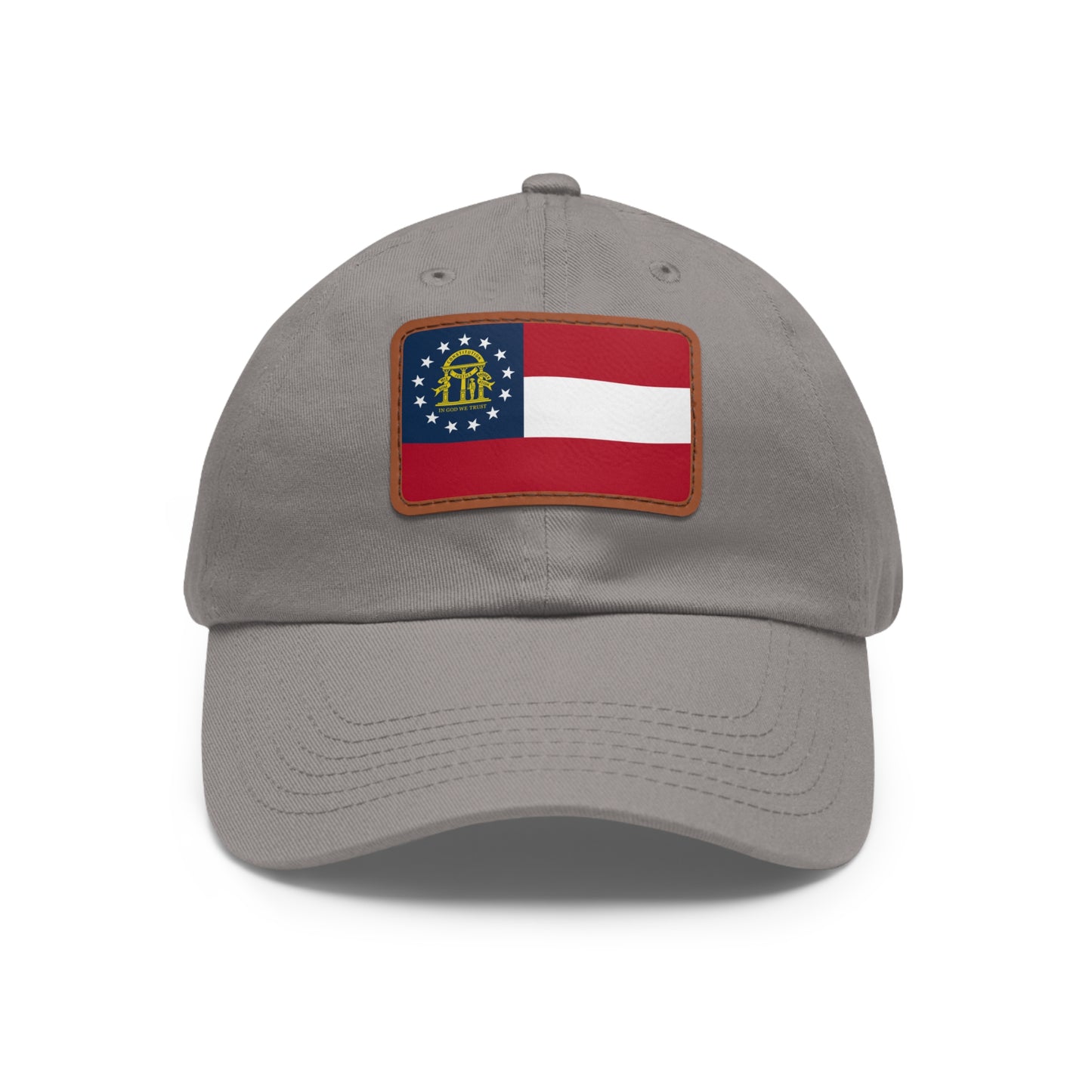Georgia Leather Patch Hat