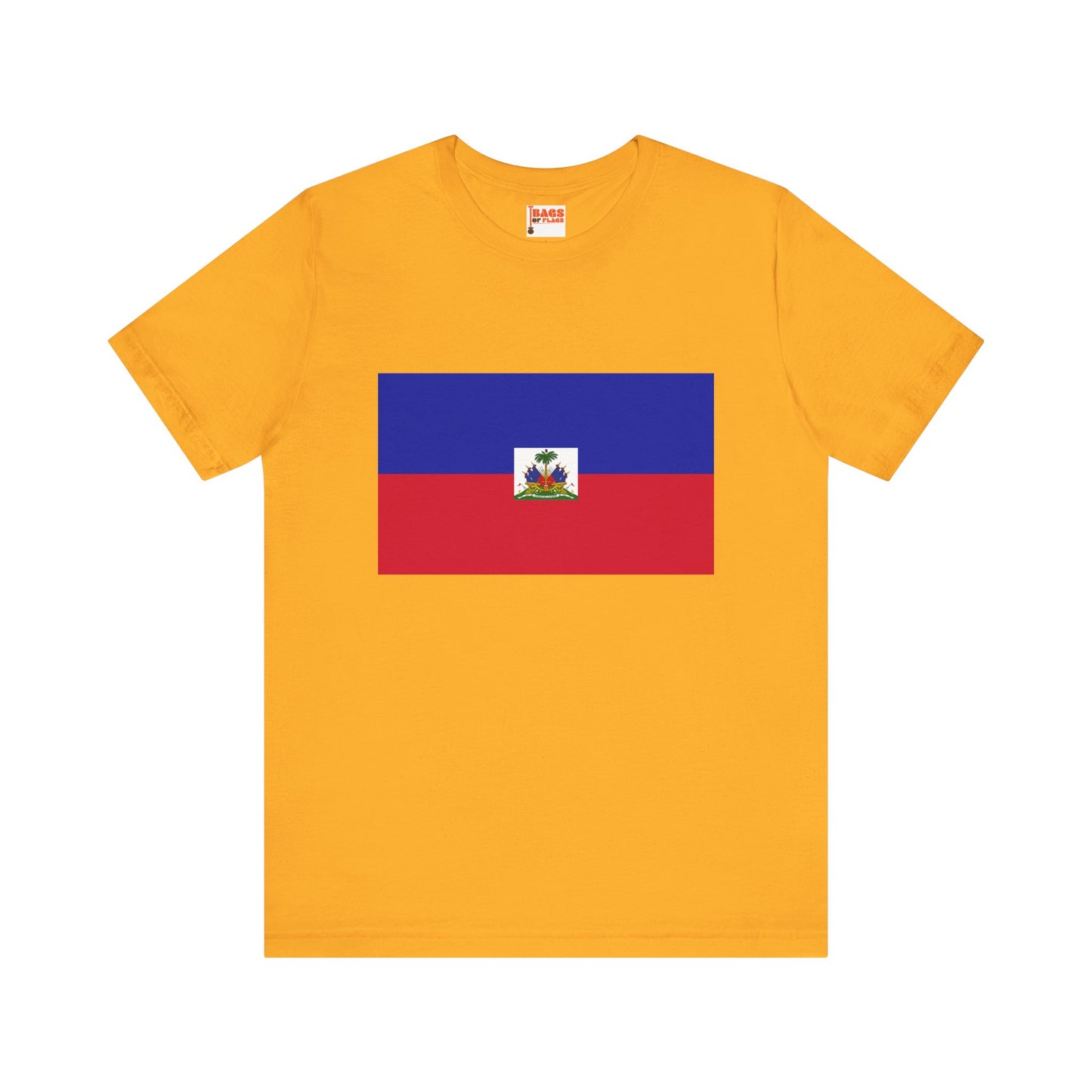 Haiti Flag on T-shirt
