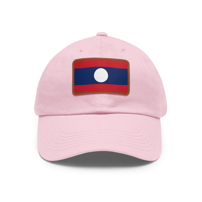 Laos Leather Patch Hat