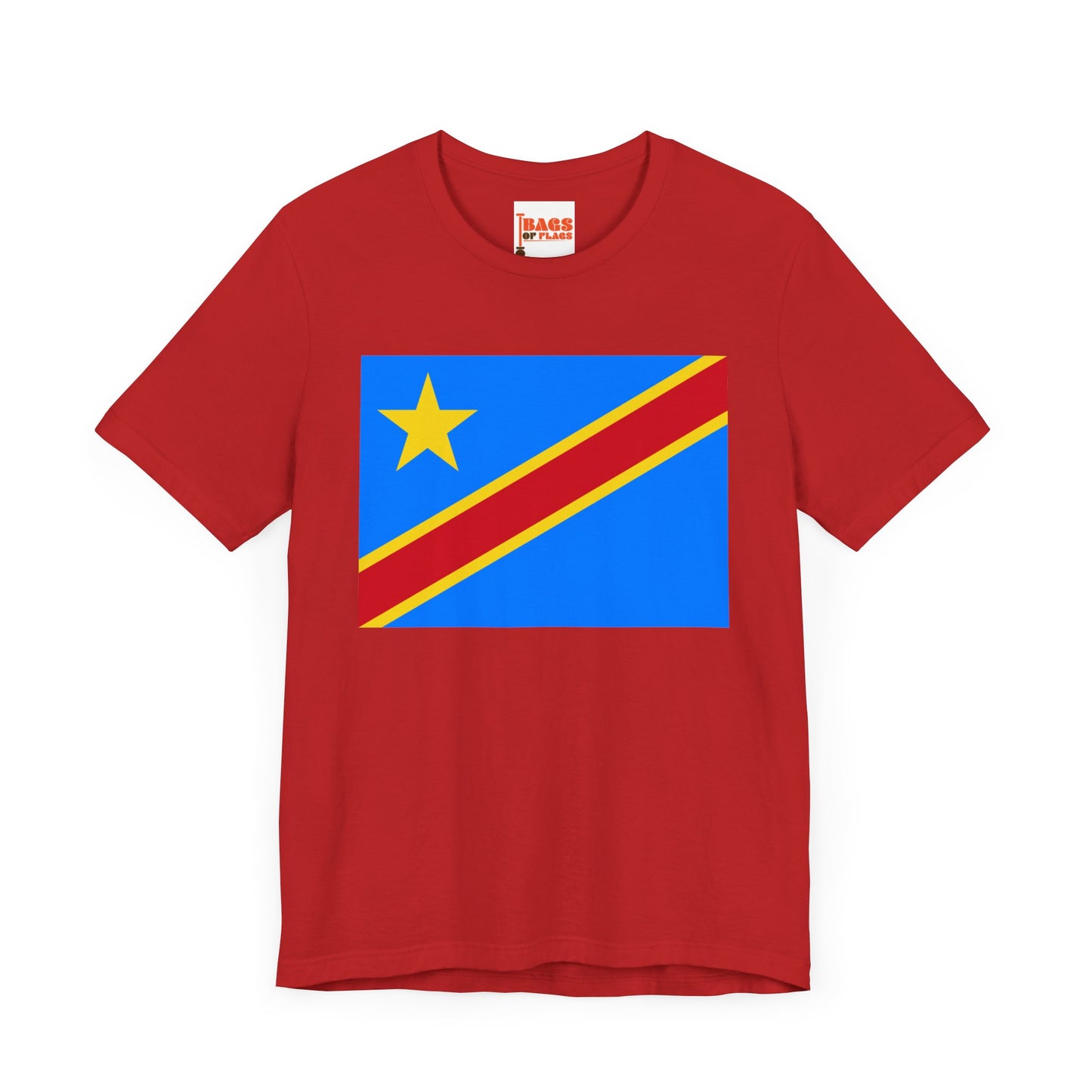 Democratic Republic of Congo Flag on T-shirt