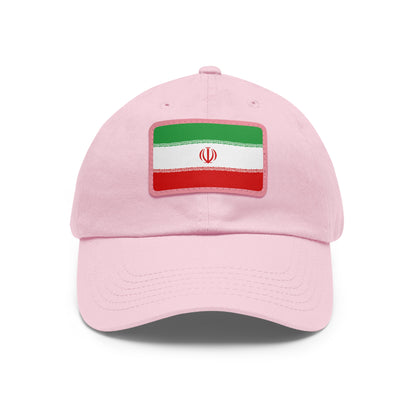Iran Leather Patch Hat