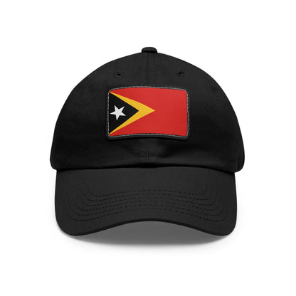 East Timor Leather Patch Hat