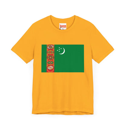 Turkmenistan Flag on T-shirt