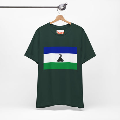 Lesotho Flag on T-shirt