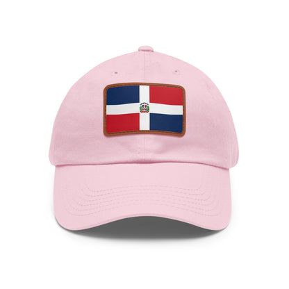 Dominican Republic Leather Patch Hat