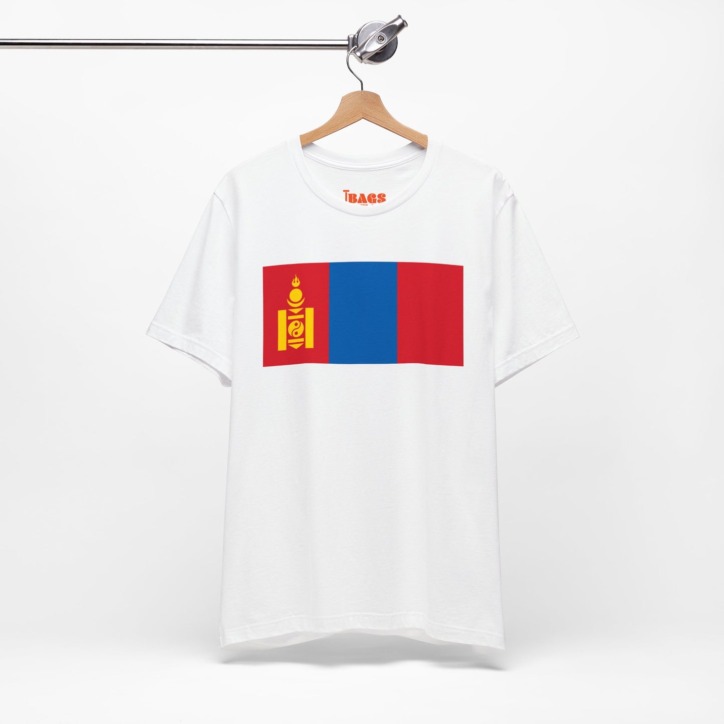 Mongolia Flag on T-shirt