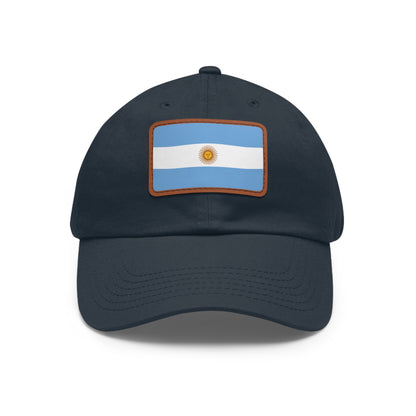 Argentina Leather Patch Hat