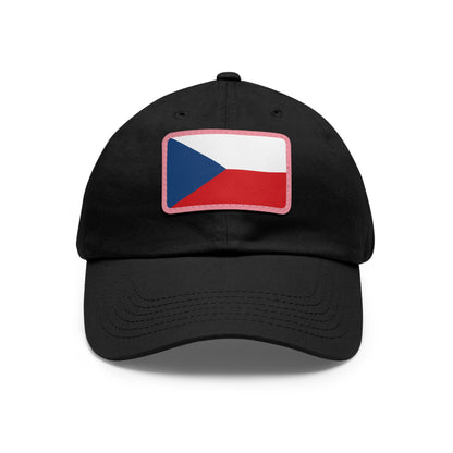 Czech Republic Leather Patch Hat