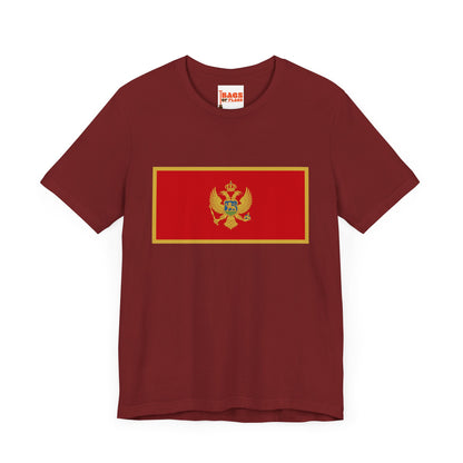 Montenegro Flag on T-shirt