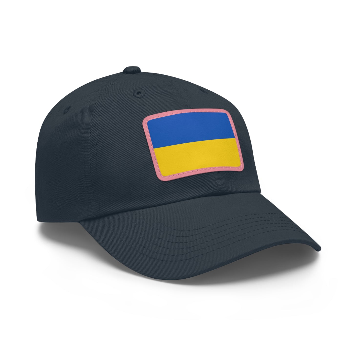 Ukraine Leather Patch Hat