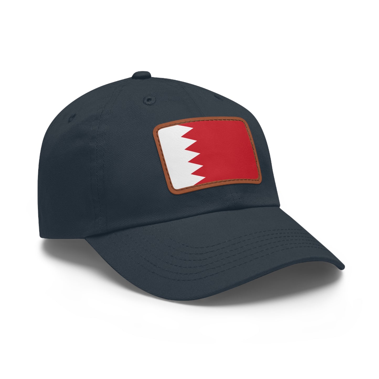 Bahrain Leather Patch Hat