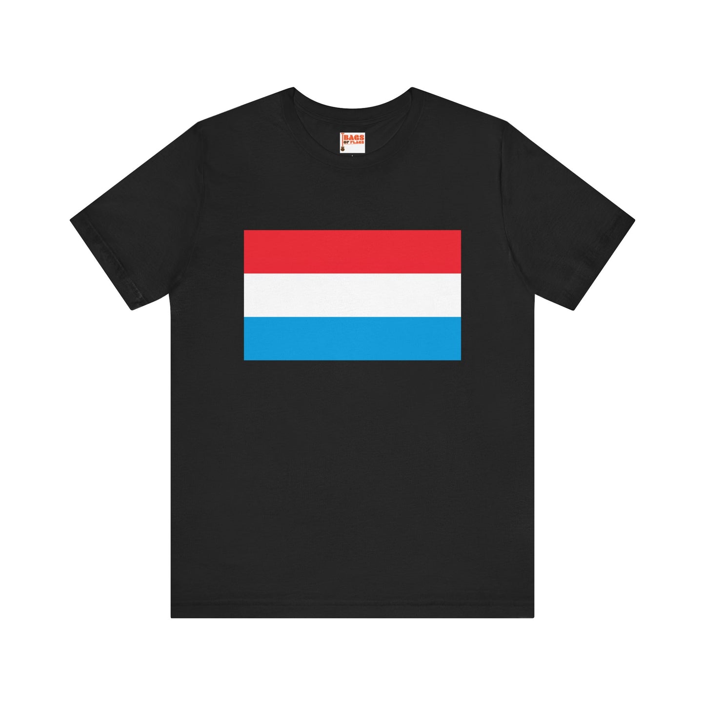 Luxembourg Flag on T-shirt