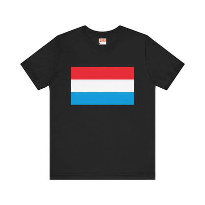 Luxembourg Flag on T-shirt