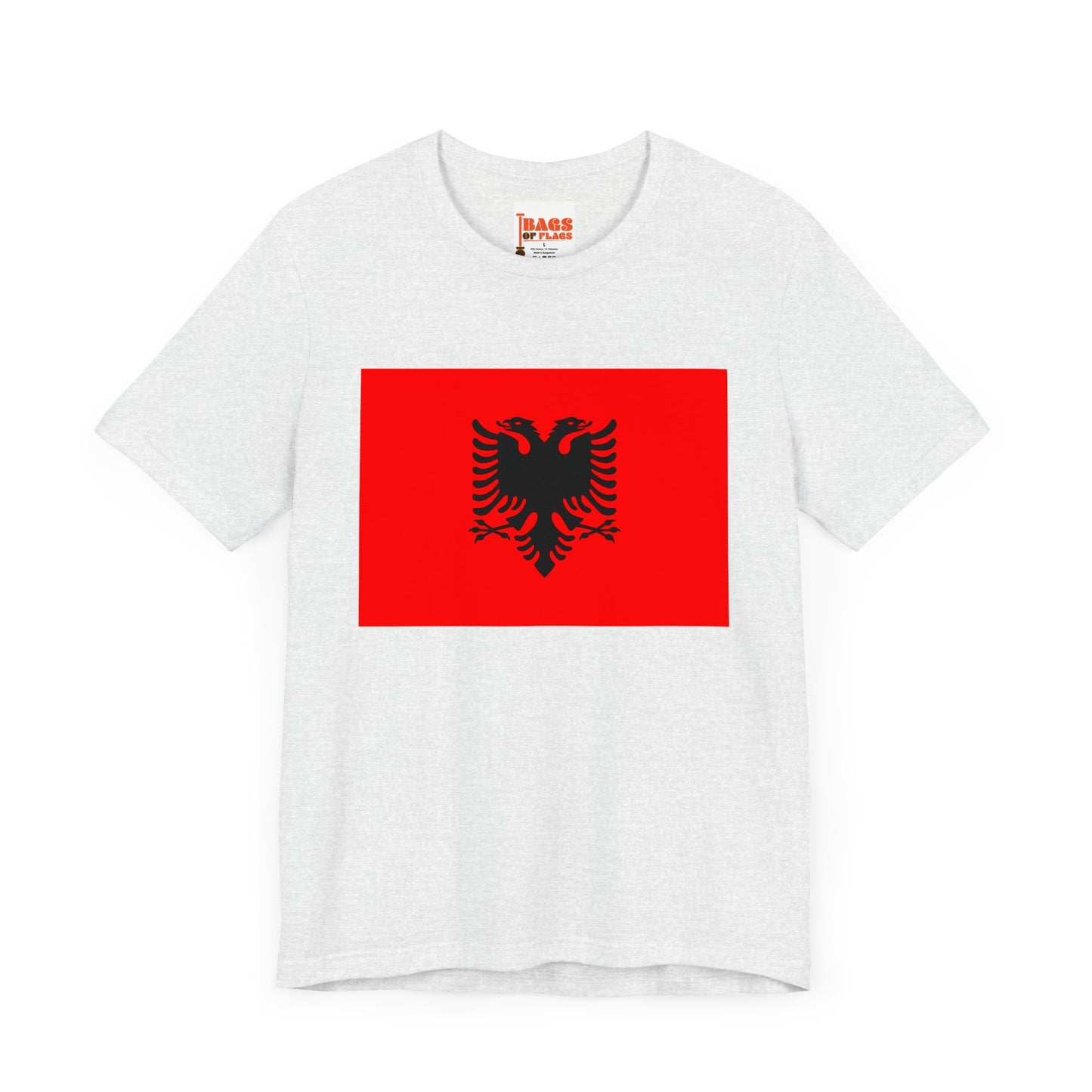 Albania Flag on T-shirt