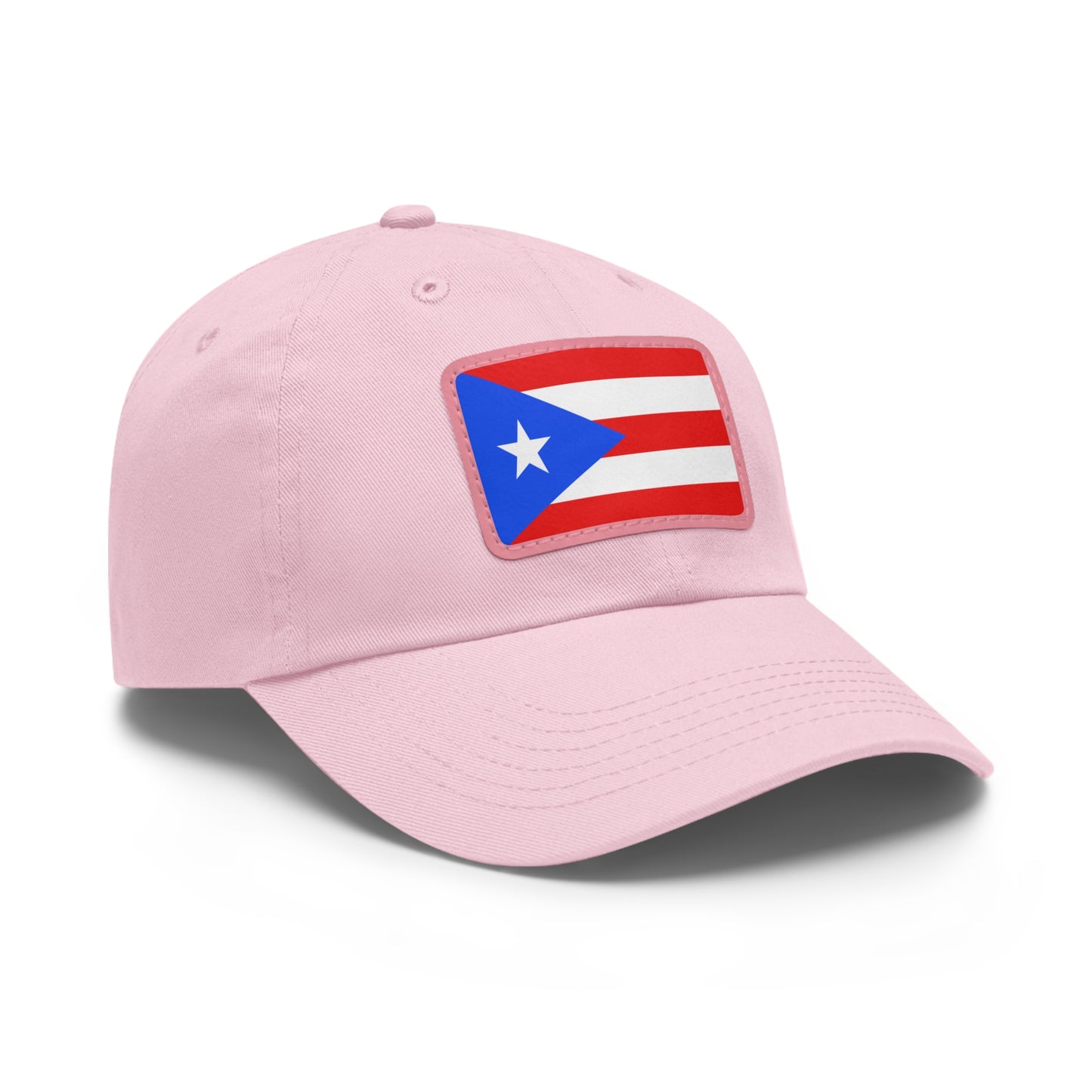 Puerto Rico Leather Patch Hat