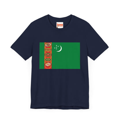 Turkmenistan Flag on T-shirt