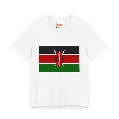 Kenya Flag on T-shirt