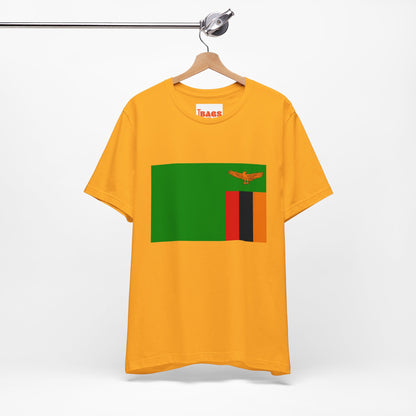 Zambia Flag on T-shirt