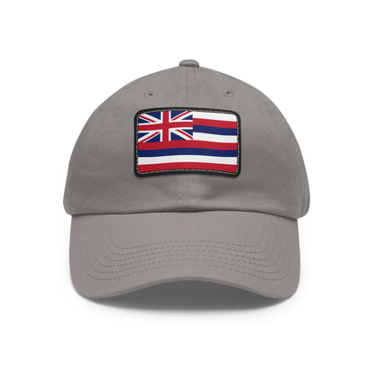Hawaii Leather Patch Hat