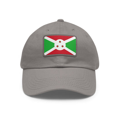 Burundi Leather Patch Hat