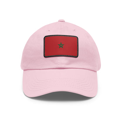 Morocco Leather Patch Hat