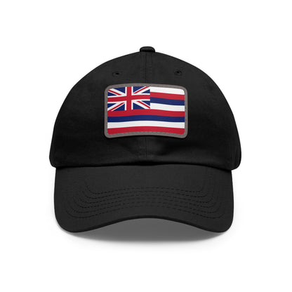 Hawaii Leather Patch Hat