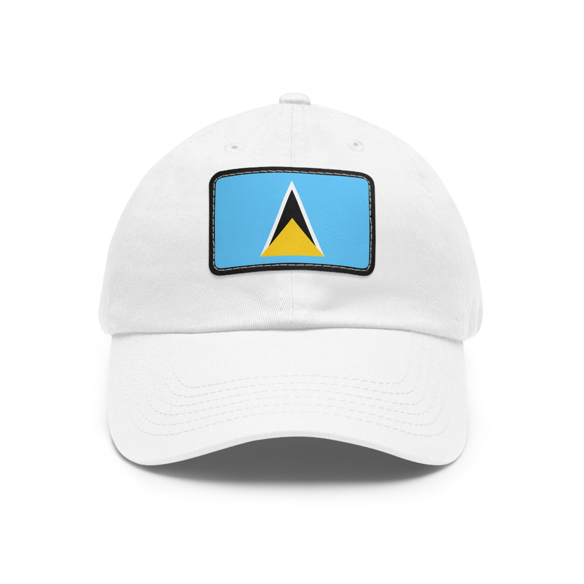 Saint Lucia Leather Patch Hat