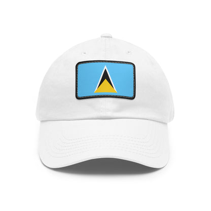 Saint Lucia Leather Patch Hat