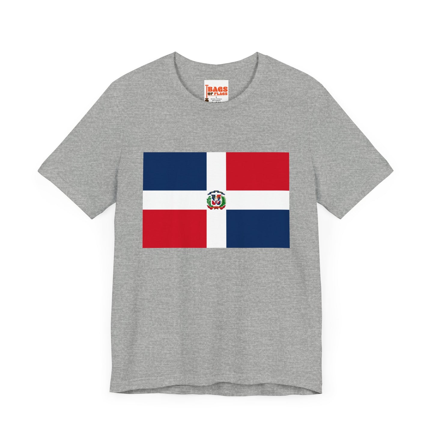 Dominican Republic Flag on T-shirt