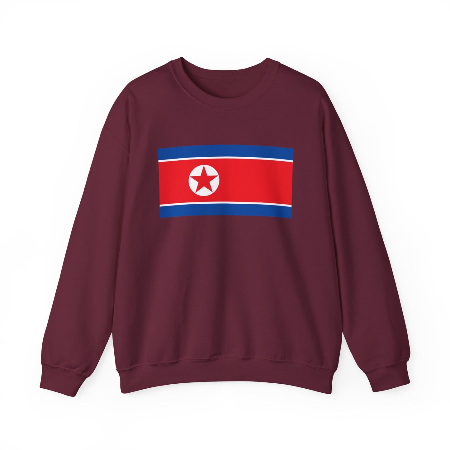 North Korea Flag Sweatshirt
