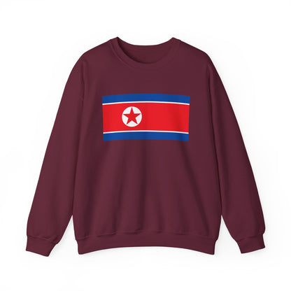North Korea Flag Sweatshirt