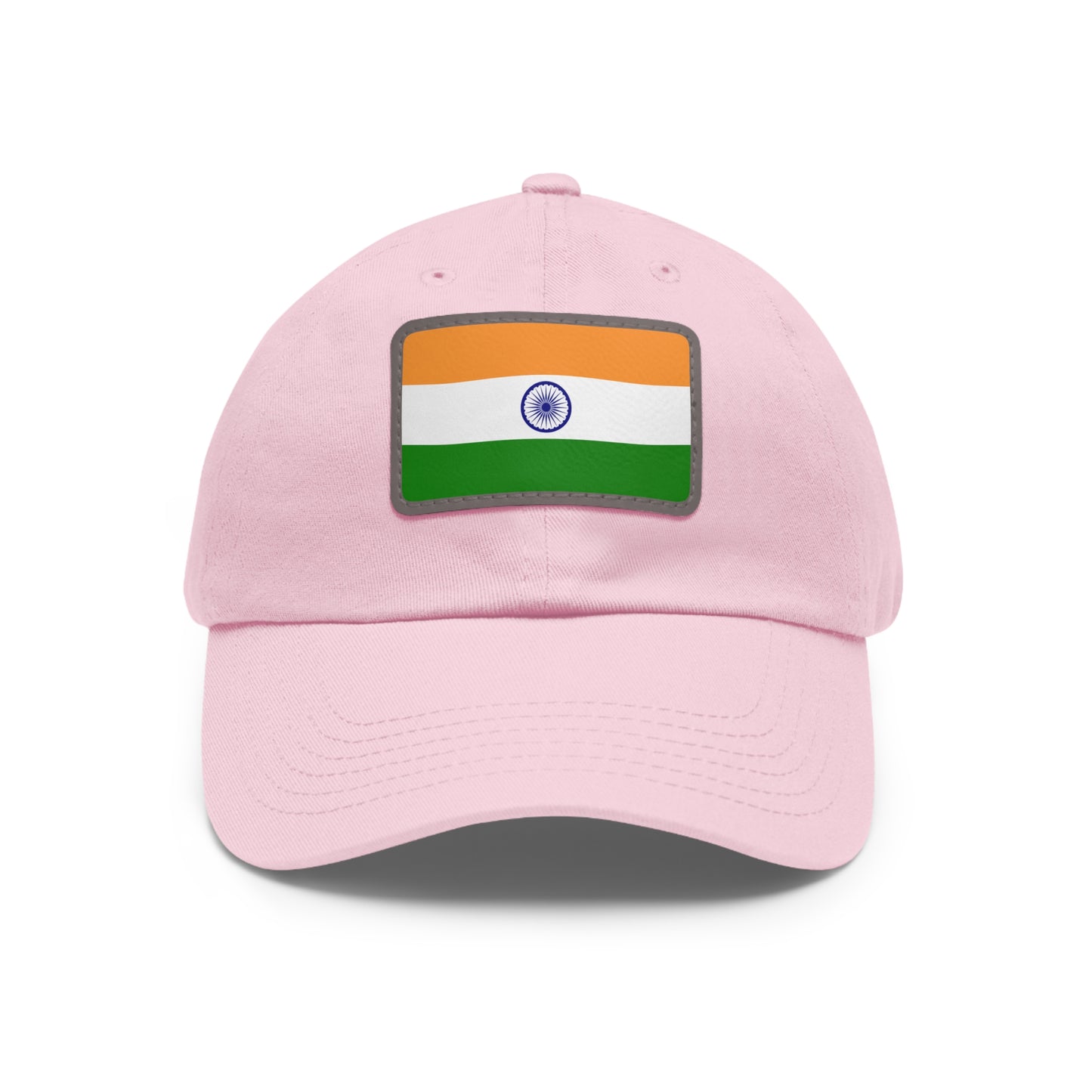 India Leather Patch Hat
