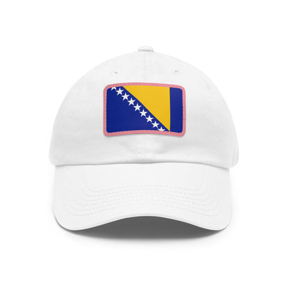 Bosnia and Herzegovina Leather Patch Hat