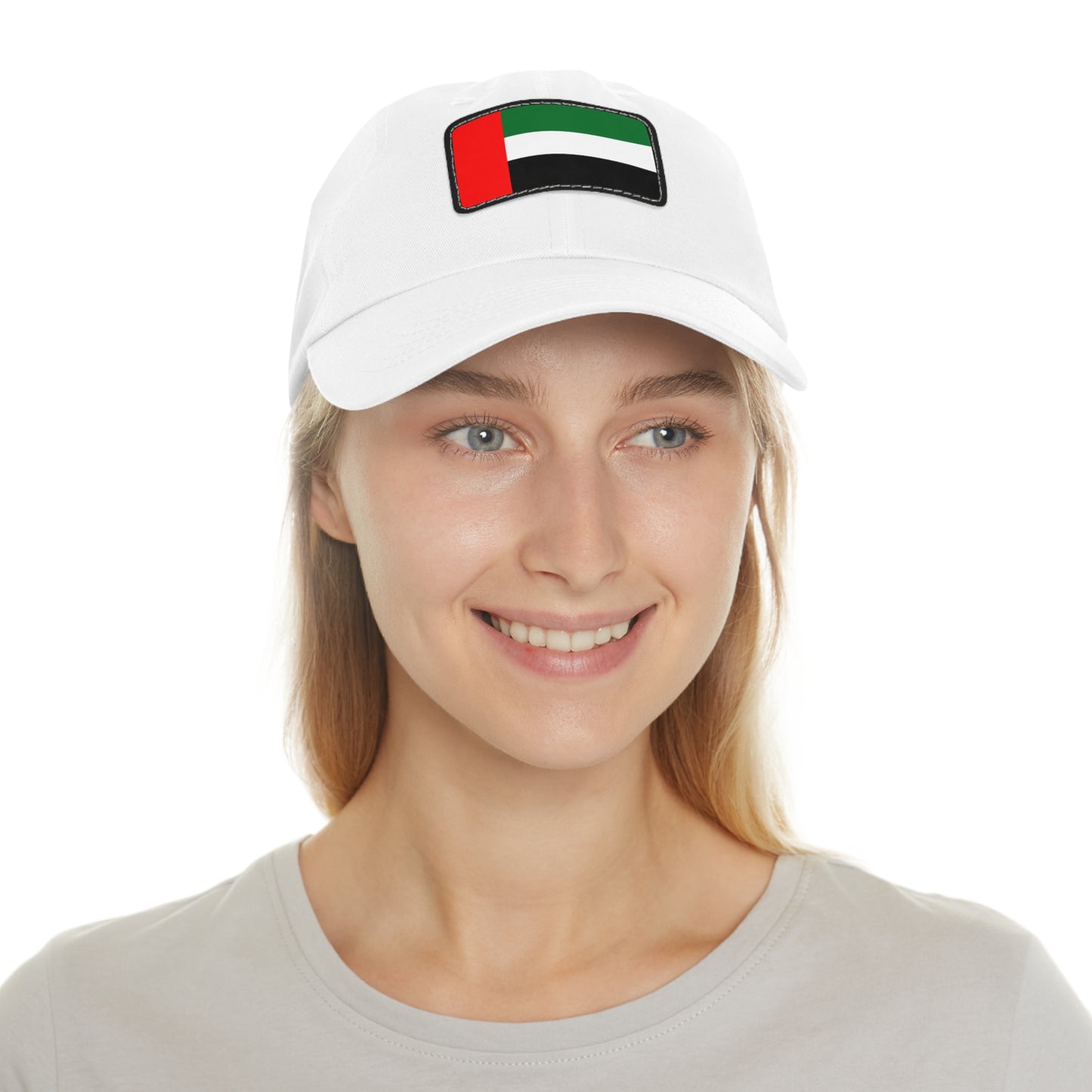 United Arab Emirates Leather Patch Hat