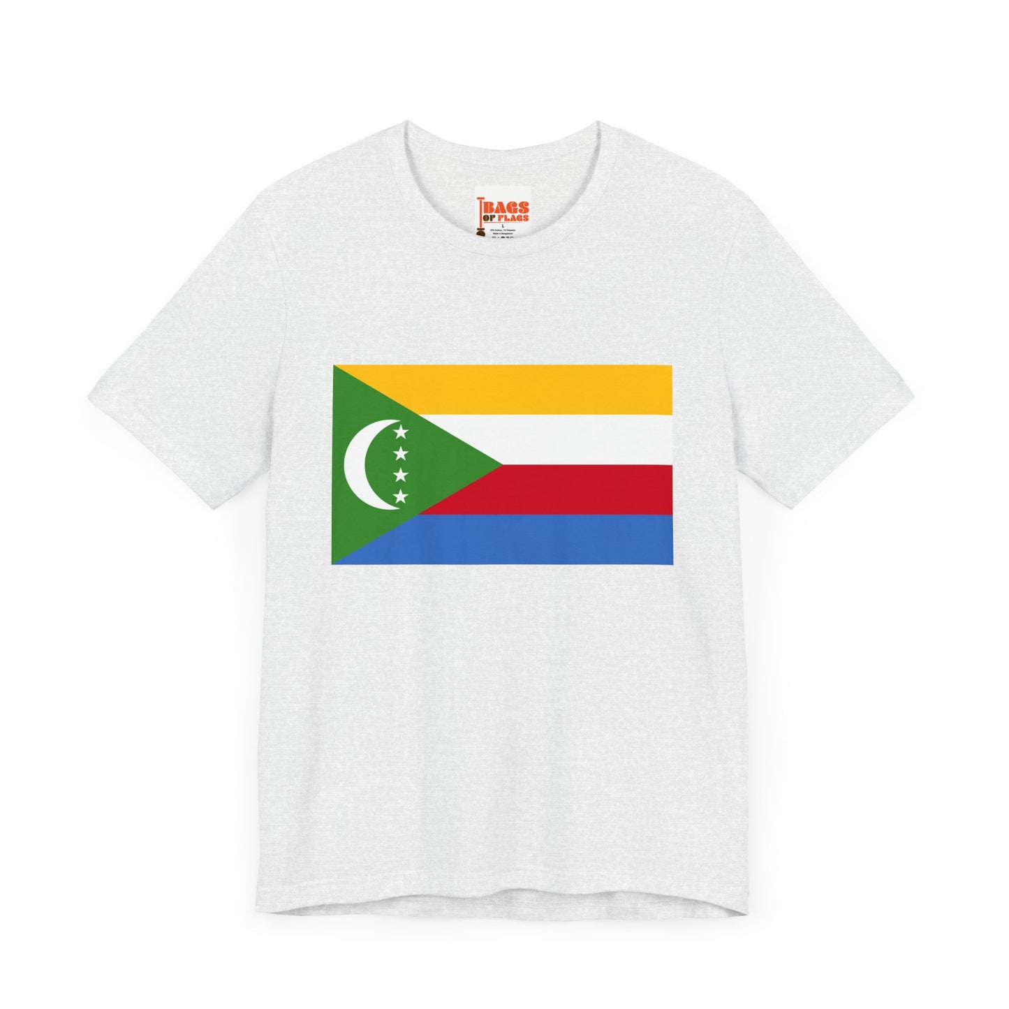 Comoros Flag on T-shirt