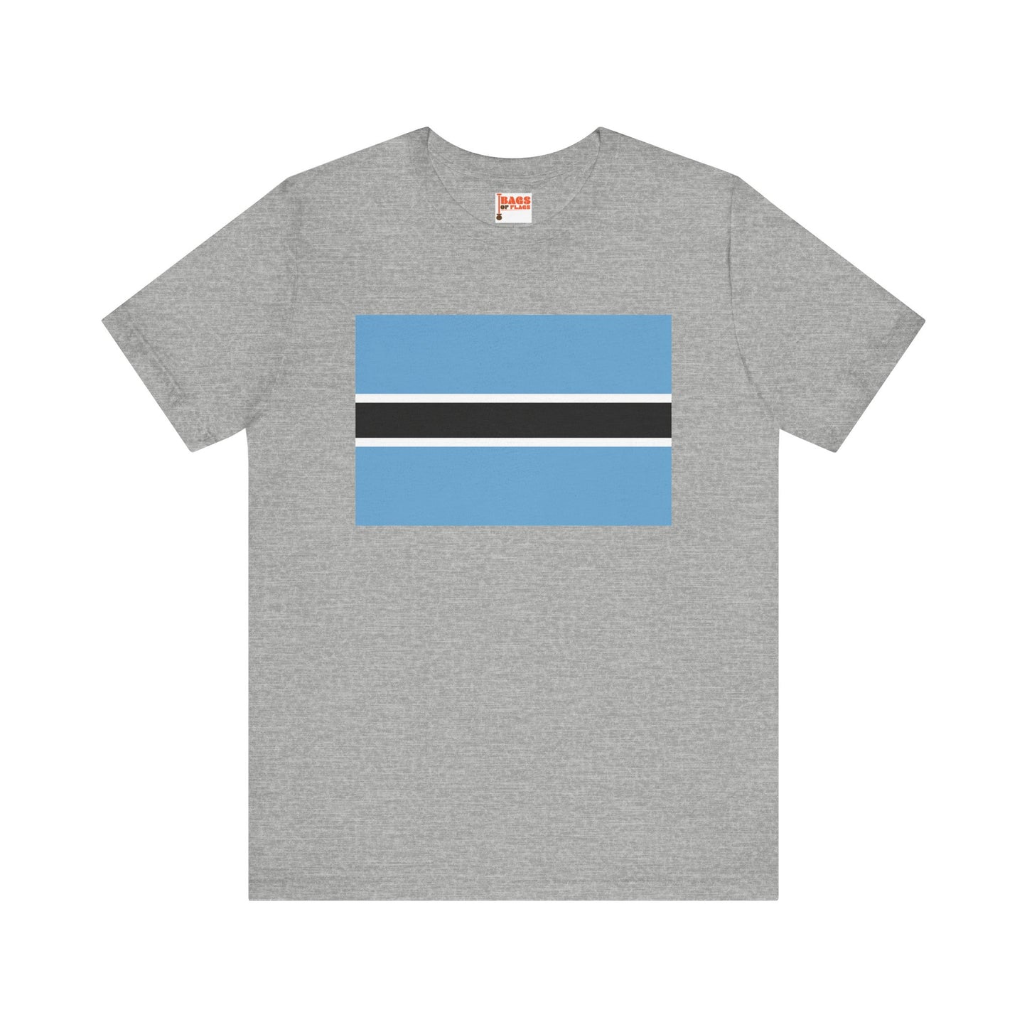 Botswana Flag on T-shirt