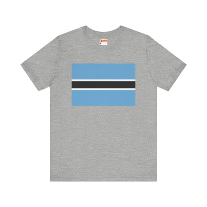 Botswana Flag on T-shirt