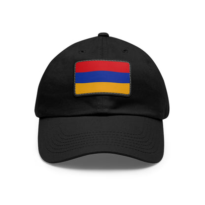 Armenia Leather Patch Hat