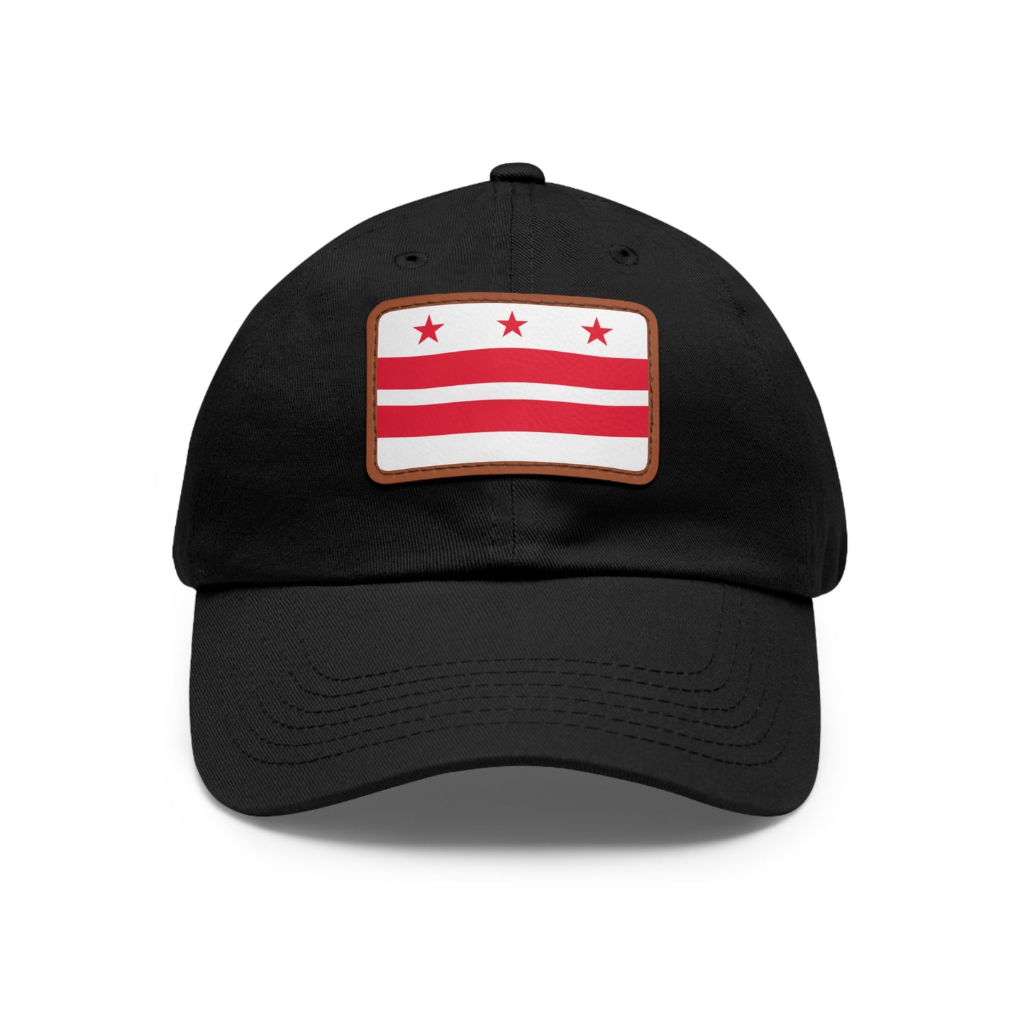 District of Columbia Leather Patch Hat