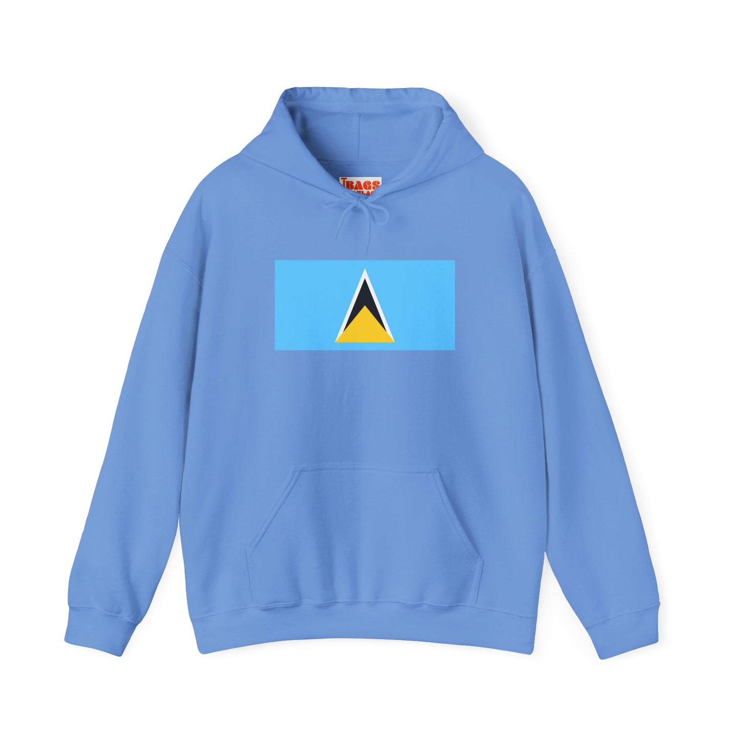 Saint Lucia Flag Hoodies