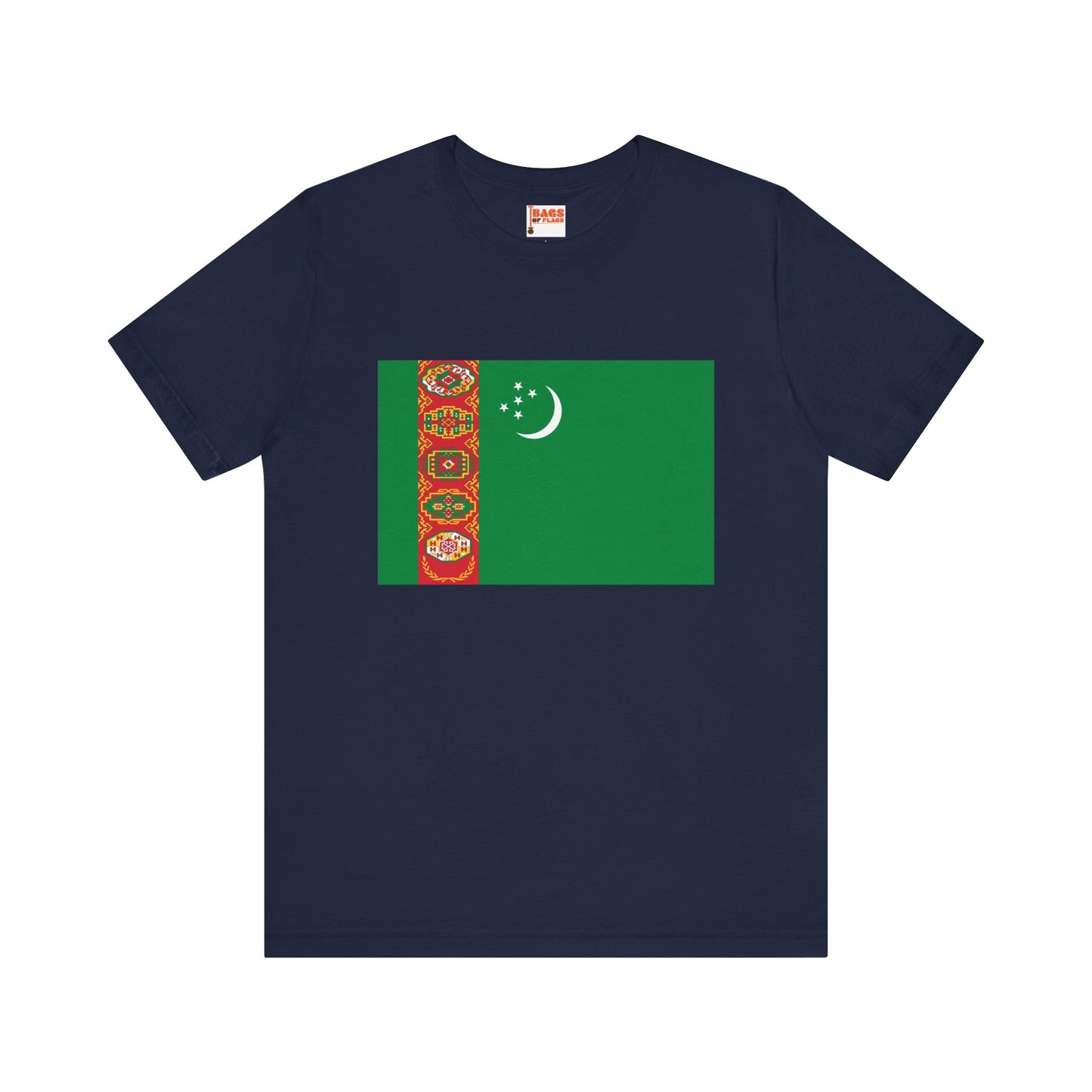 Turkmenistan Flag on T-shirt